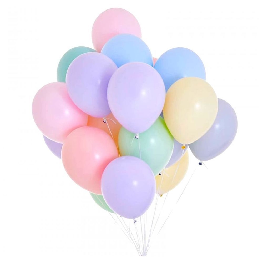 Highland - Pastel Multicolor Balloons 50pcs