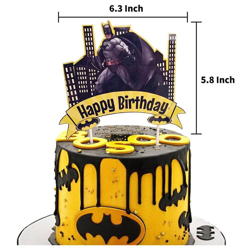 Highland - Batman Birthday Decoration Set - 44pcs 