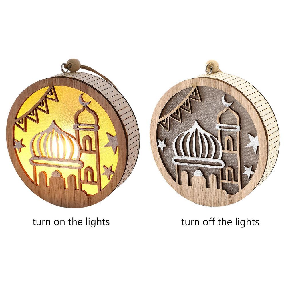 Highland - Wooden Eid Ramadan LED Light Decoration