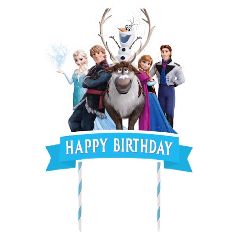 Highland - Frozen Cake Topper For Frozen Birthday Decorations