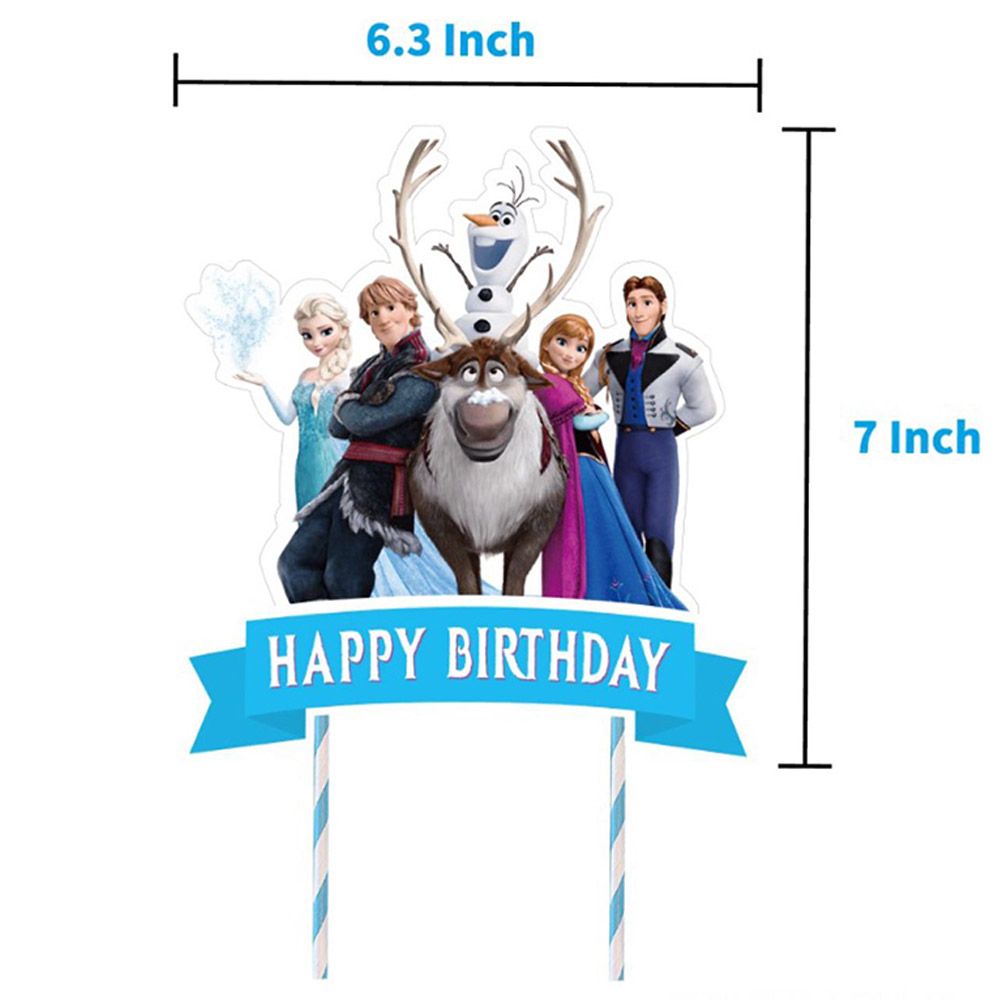 Highland - Frozen Cake Topper For Frozen Birthday Decorations