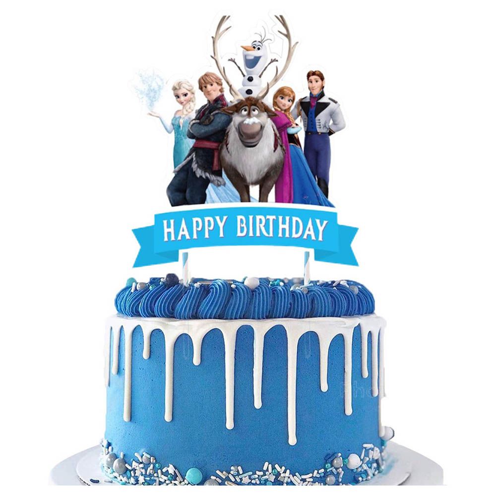 Highland - Frozen Cake Topper For Frozen Birthday Decorations