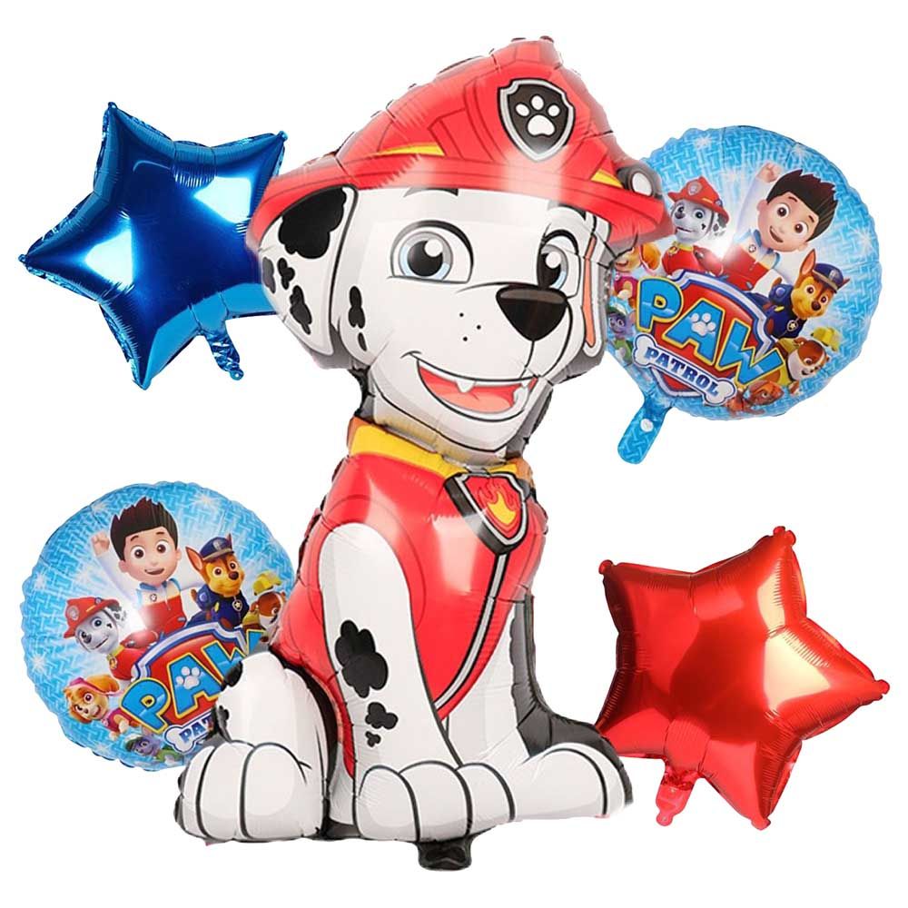 Highland - Marshall Paw Patrol Balloon Decorations - 5pcs 