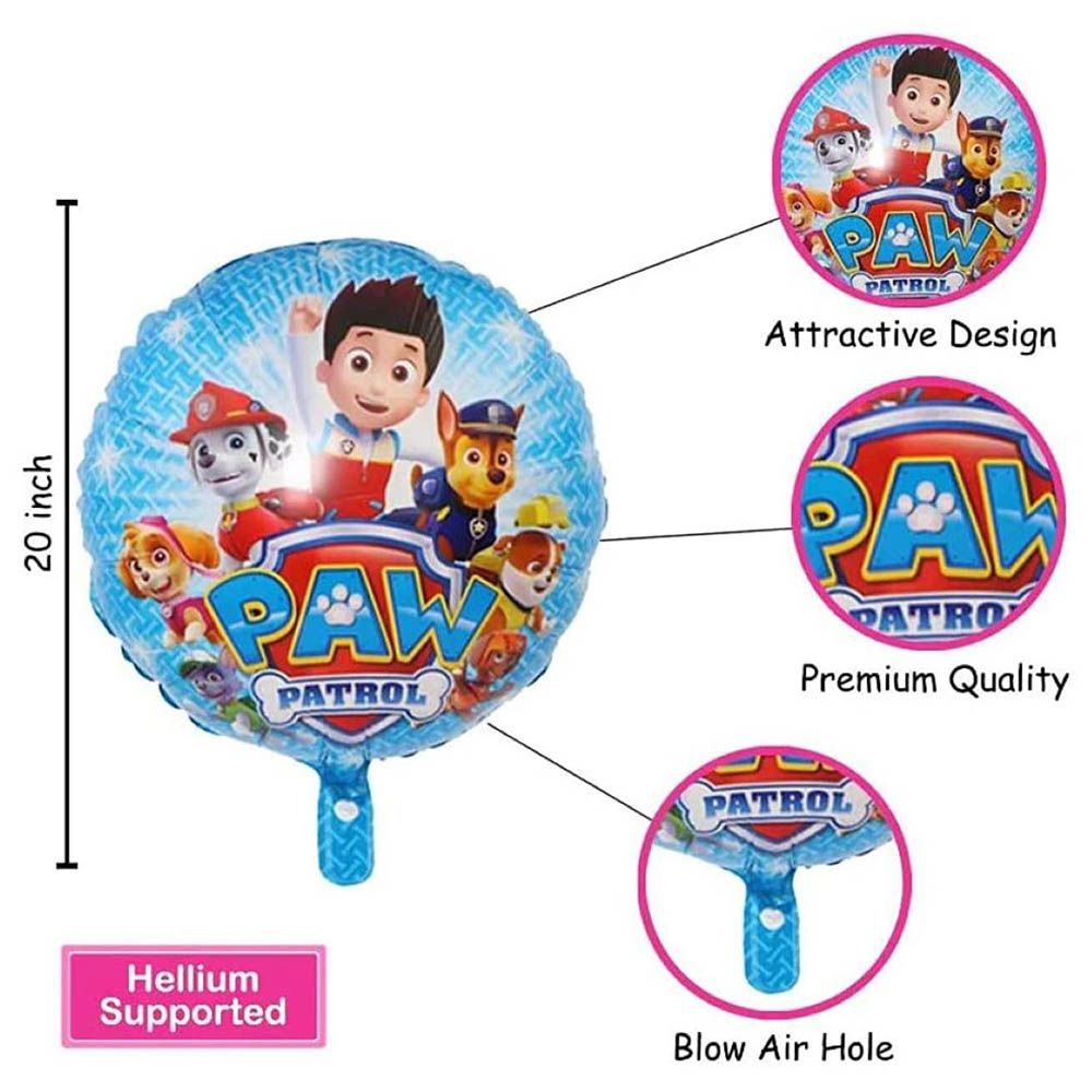 Highland - Marshall Paw Patrol Balloon Decorations - 5pcs 