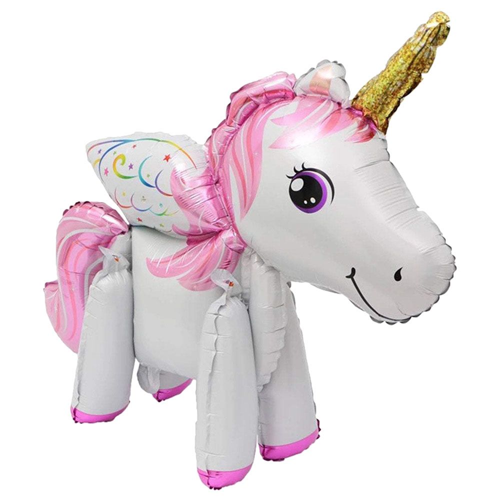 Highland - Unicorn Balloons For Birthday Decorations - 4pcs 