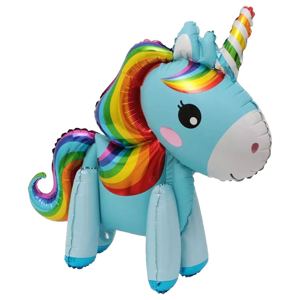 Highland - Unicorn Balloons For Birthday Decorations - 4pcs 