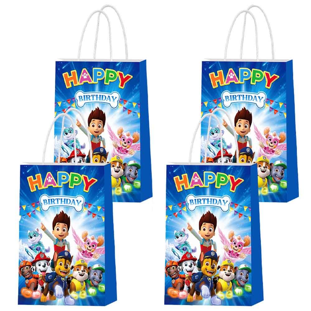 Highland - Paw Patrol Gift Bags For Birthday Party 12's