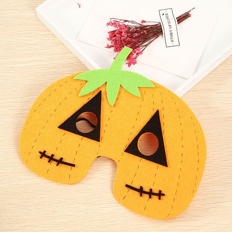 Highland - Halloween Pumpkin Hairband & Mask for Kids - Yellow