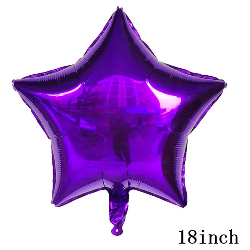 Highland - Moon & Star Eid Mubarak Balloons Decorations - 5pcs