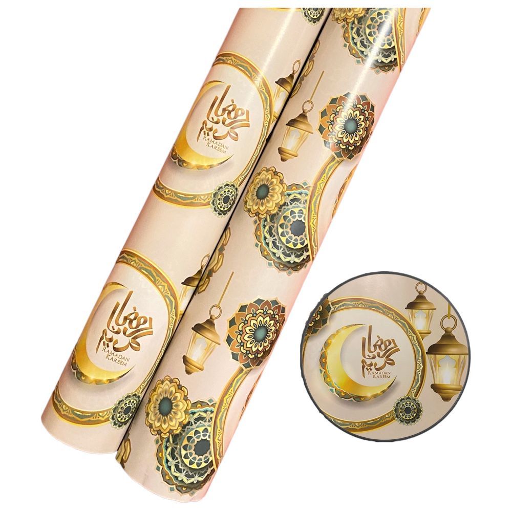 Highland - Ramadan Kareem Gift Wrapping Paper Roll 2pcs