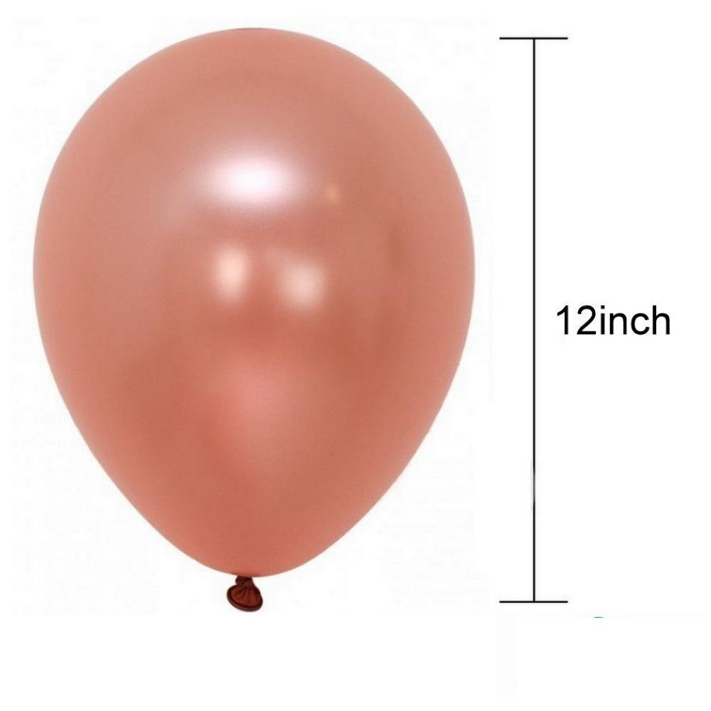 Highland - 50pcs Rose Gold Balloons