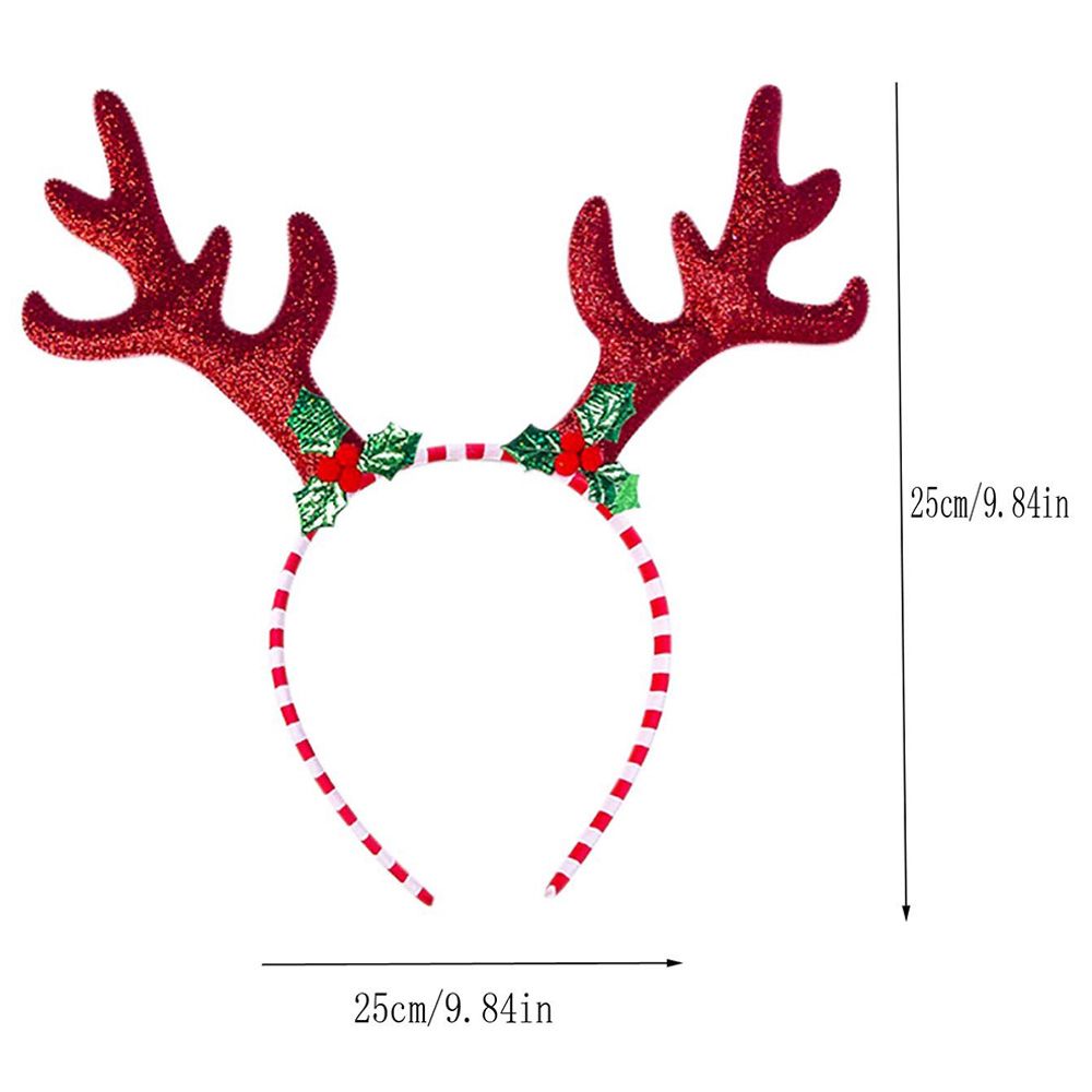 Highland - Reindeer Antlers Christmas Hairband - 1pc