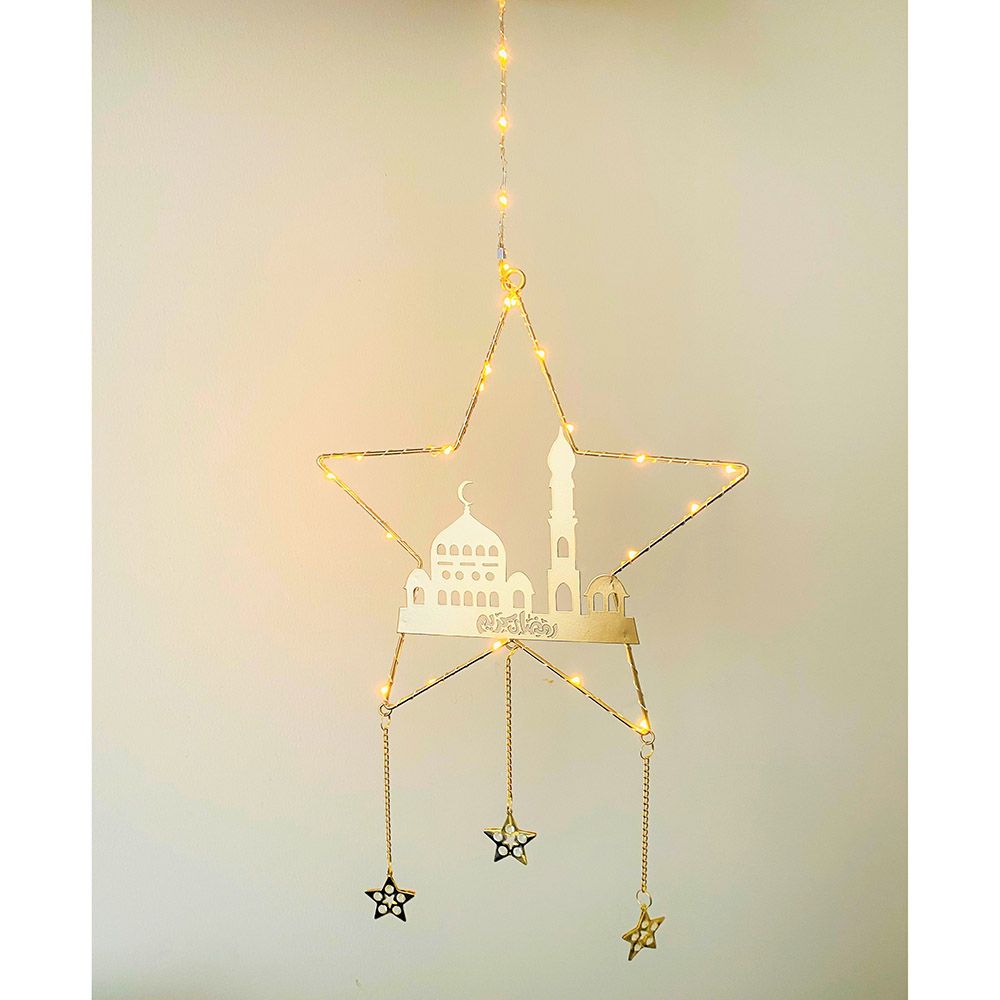 Highland - Star Hanging Eid Ramadan Led Light Decorations 