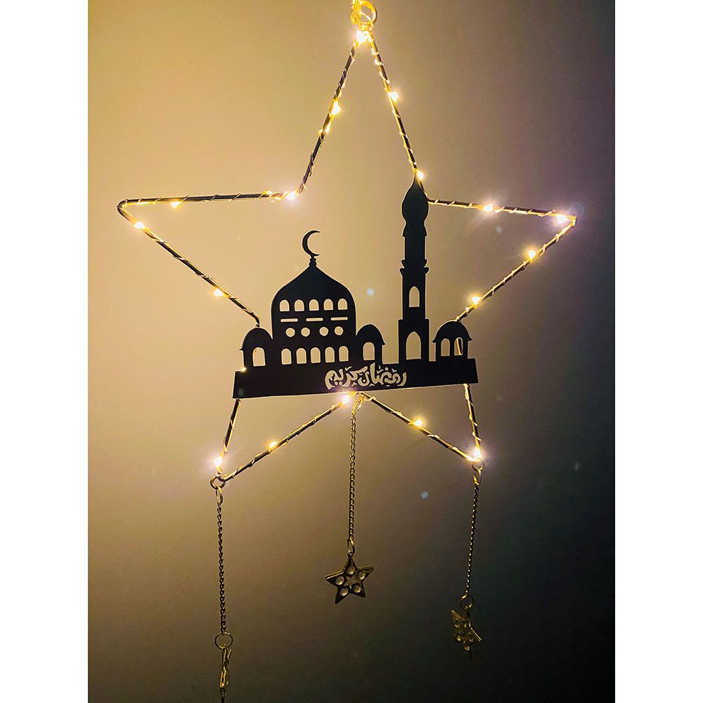 Highland - Star Hanging Eid Ramadan Led Light Decorations 