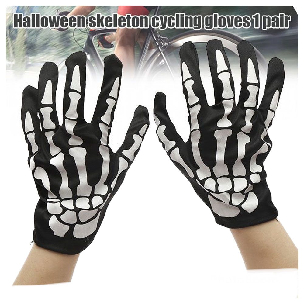 Highland - Halloween Skeleton Gloves for Kids - 1 Pair