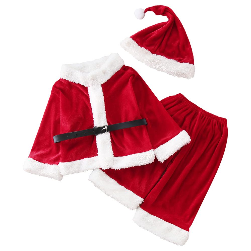 Highland - Boy Santa Claus Costume - Red