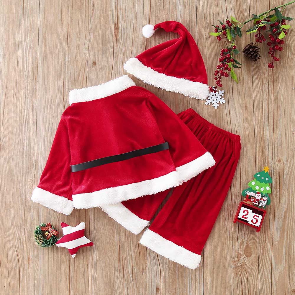 Highland - Boy Santa Claus Costume - Red