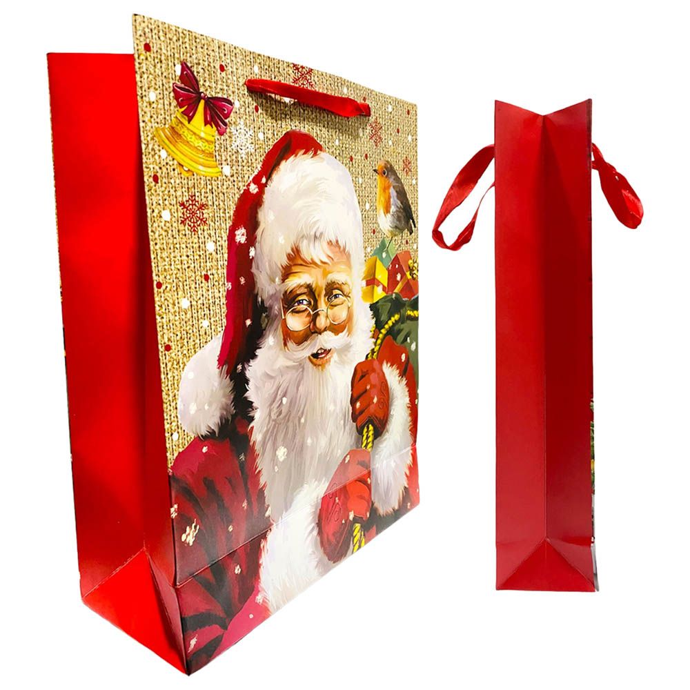 Highland - Santa Claus Christmas Gift Bags - 6pc