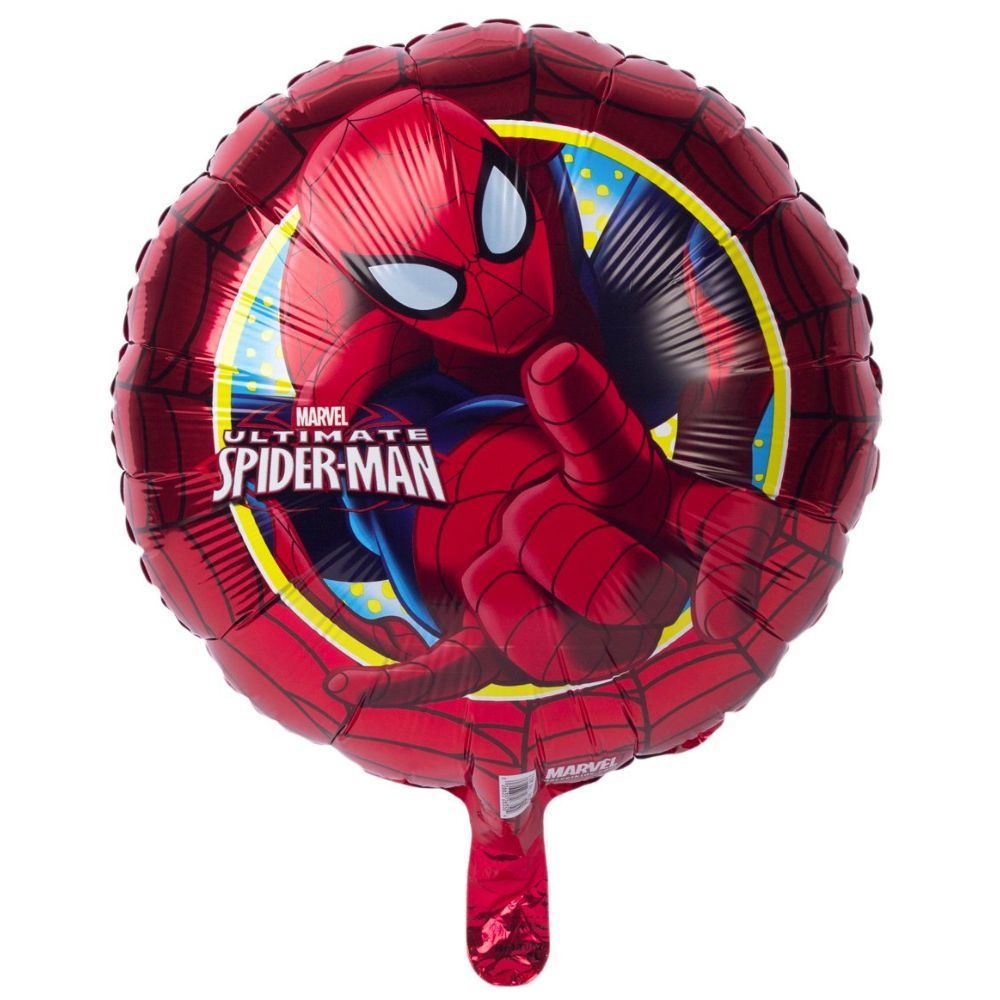 Highland - Spiderman Foil Balloons - Red 5pcs