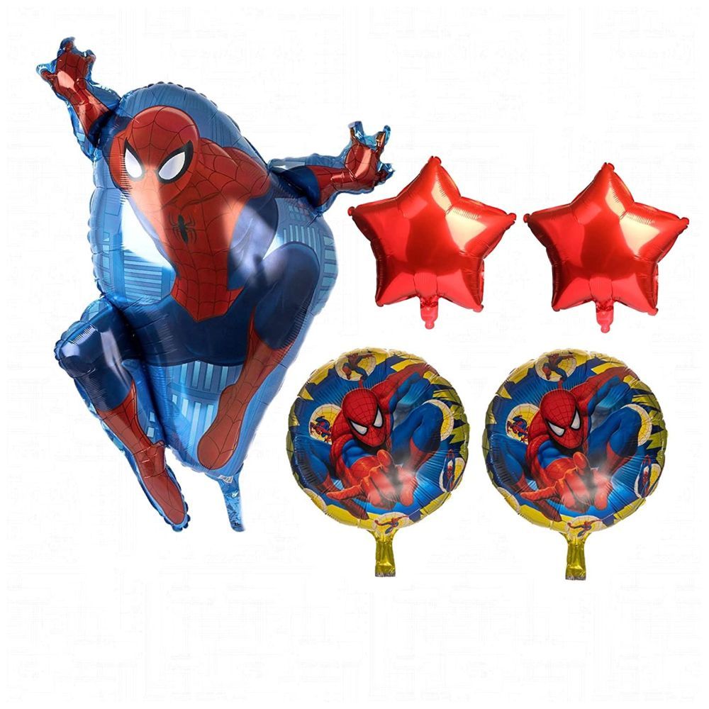 Highland - Spiderman Foil Balloons 5pcs