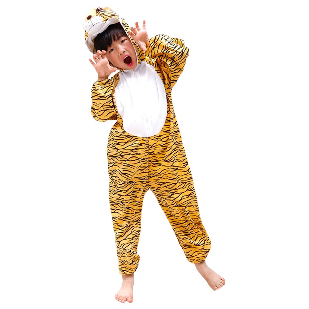 Highland - Tiger Animal Costume for Kids - Medium