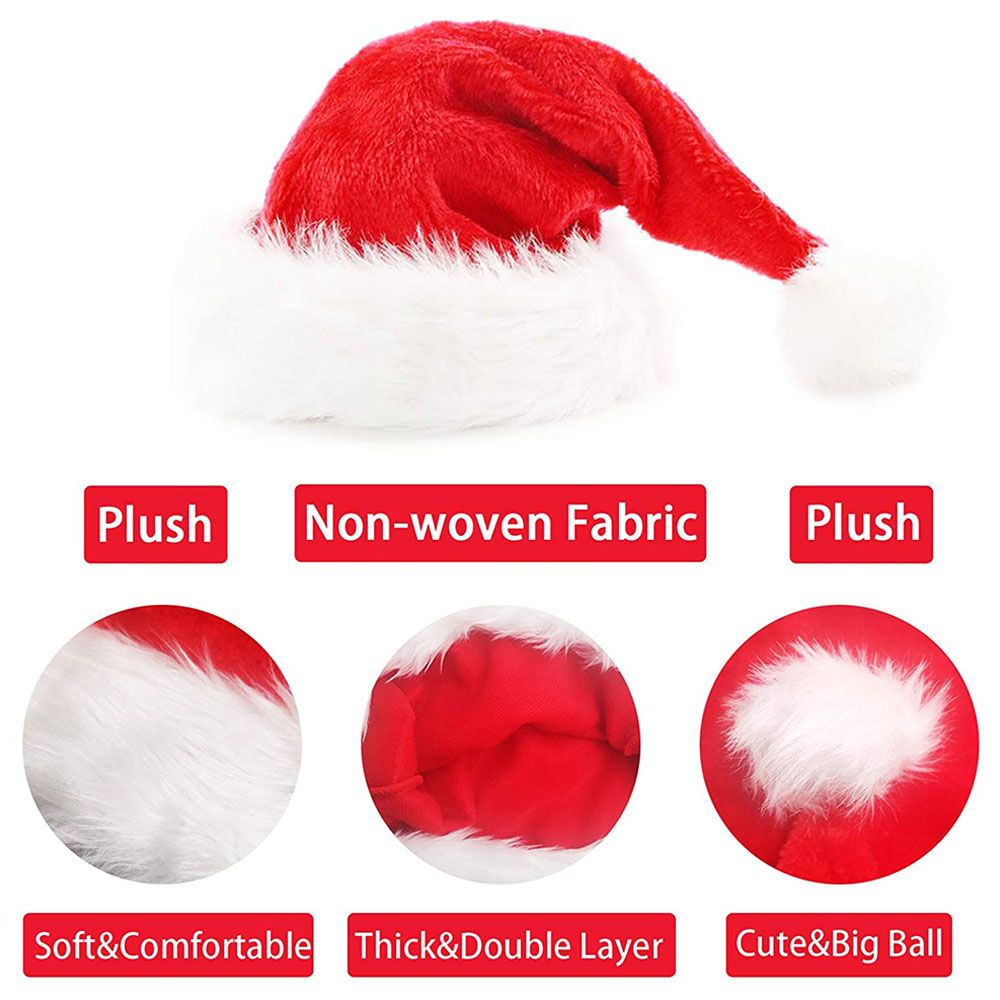 Highland - Christmas Santa Hat For Kids - Pack Of 2