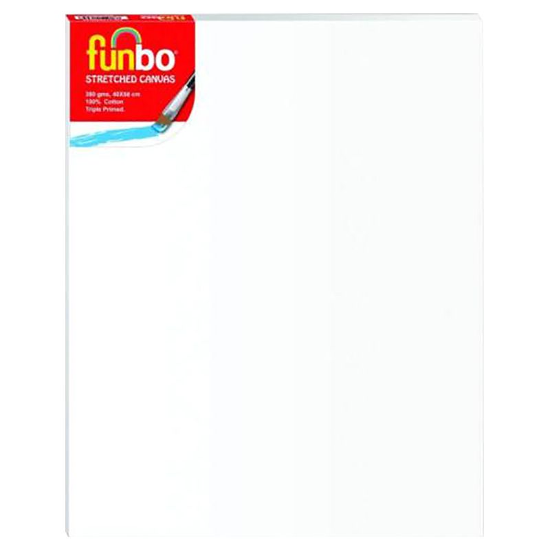 Funbo - Stretched Canvas 380gms - 40x50cm