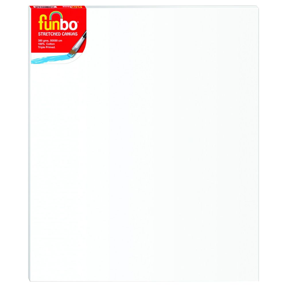 Funbo - Stretched Canvas 380gms - 50x60cm