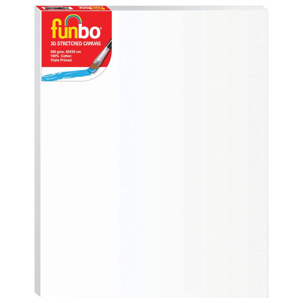 Funbo - Stretched 3D Canvas 380gms - 40x50cm