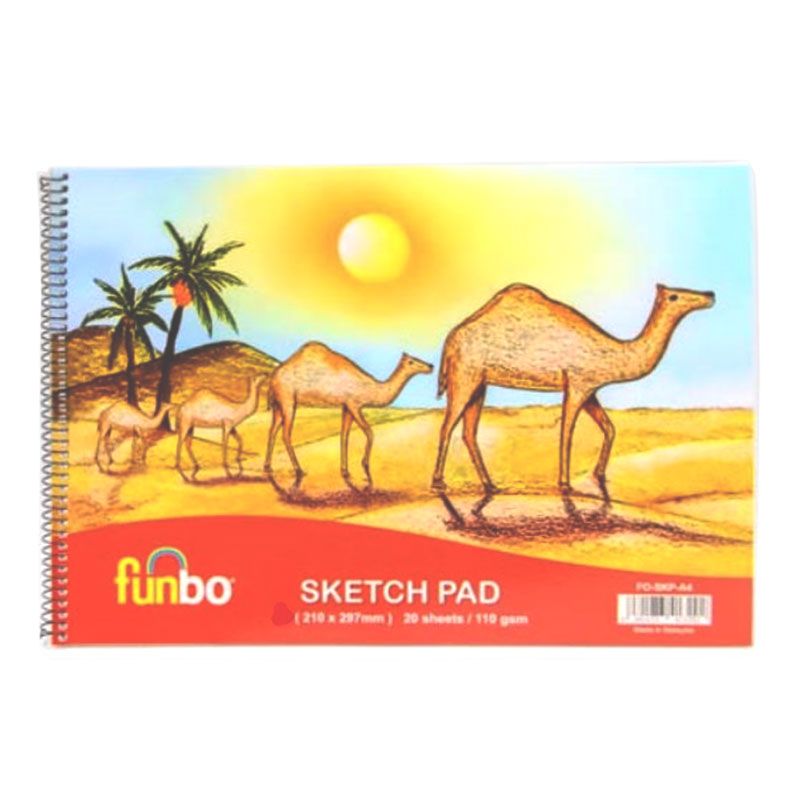 Funbo - Sketch Pad A3 110 gsm - 20 Sheets