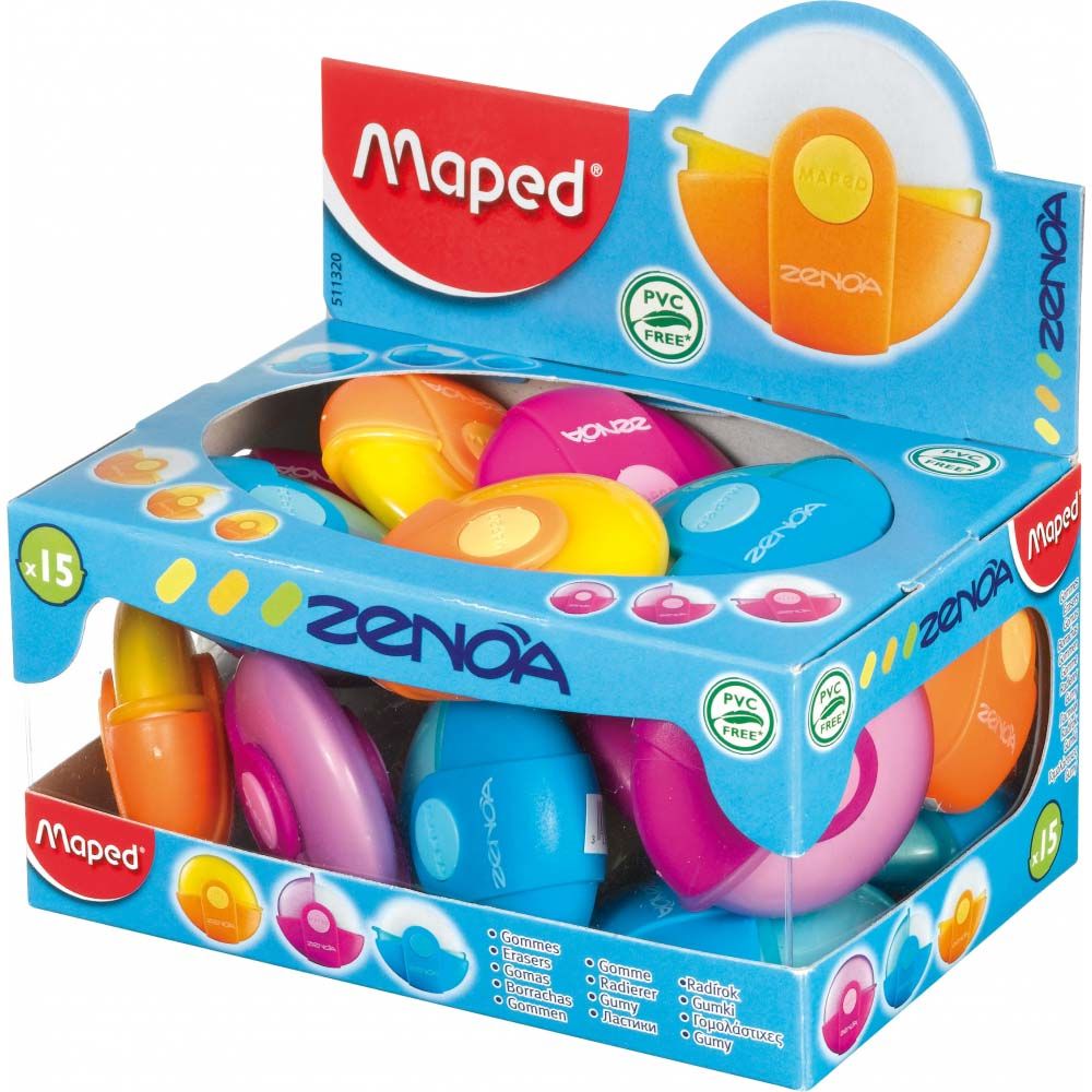 Maped - Zenoa Eraser - 20 Pieces