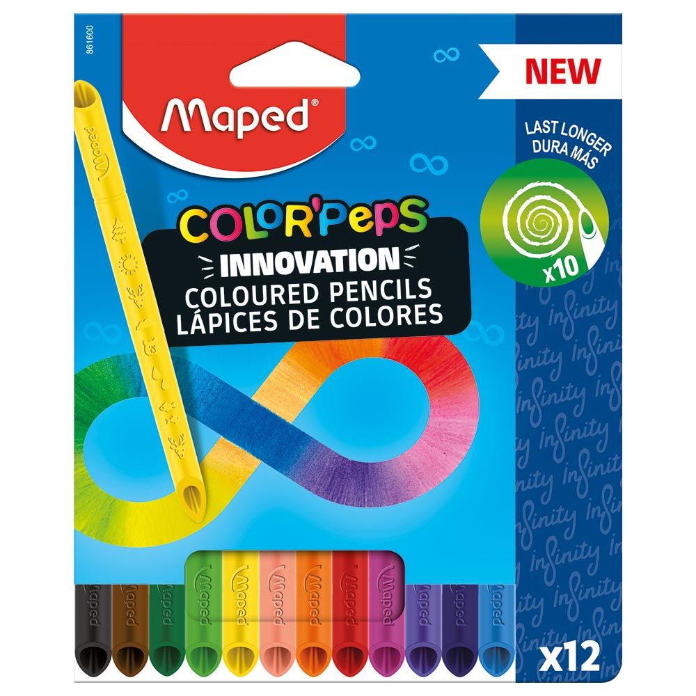 Maped - Color Pencils Infinity - 12pcs