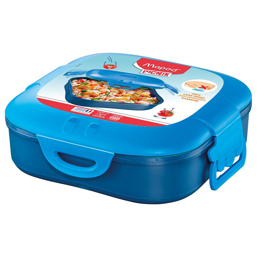 Maped - Picknik Concept Lunch Box Single - Blue