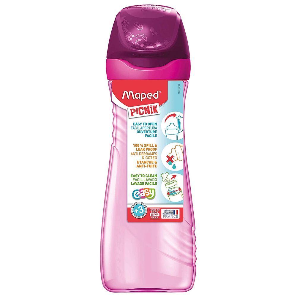 Maped - Picnik Origins Water Bottle 580ml - Pink