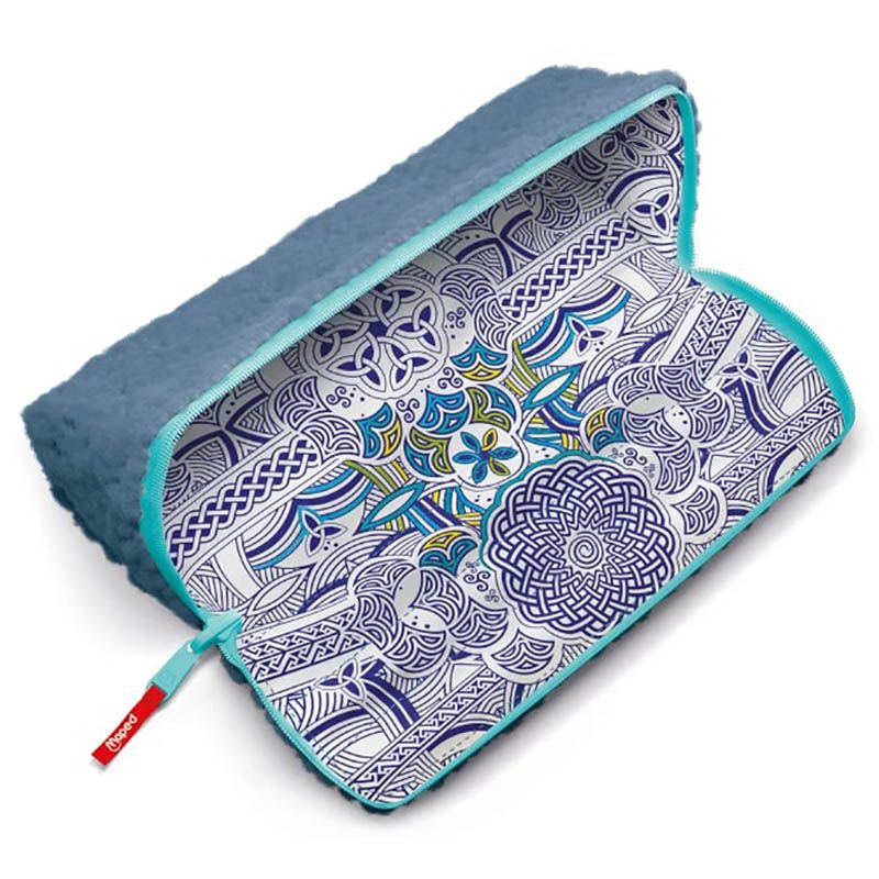 Maped - Empty Effect Pencil Case - Blue