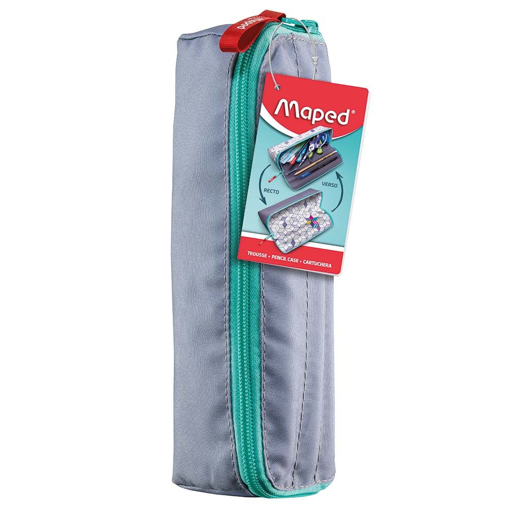 Maped - Empty Basic Pencil Case - Grey