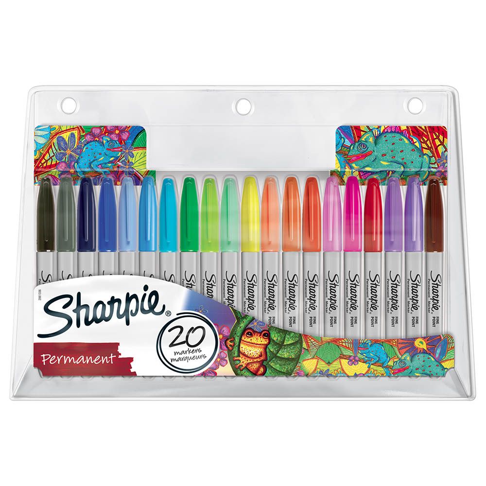 Sharpie - P.Marker Fine Pac - 20Col