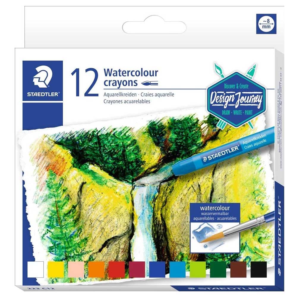 Staedtler - Watercolor Crayons Set 12 Colors