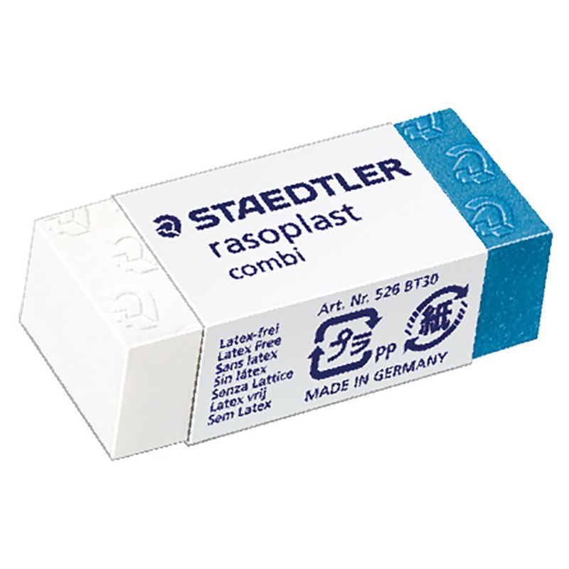 Staedtler - Rasoplast Combi Office Eraser (30pcs)