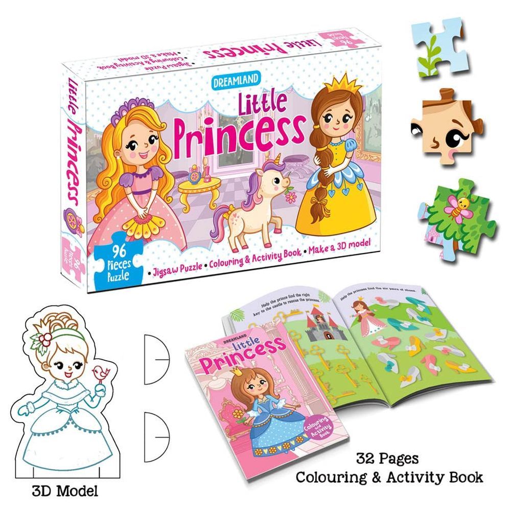 بازل تعليمية Educational Puzzles - Little Princess