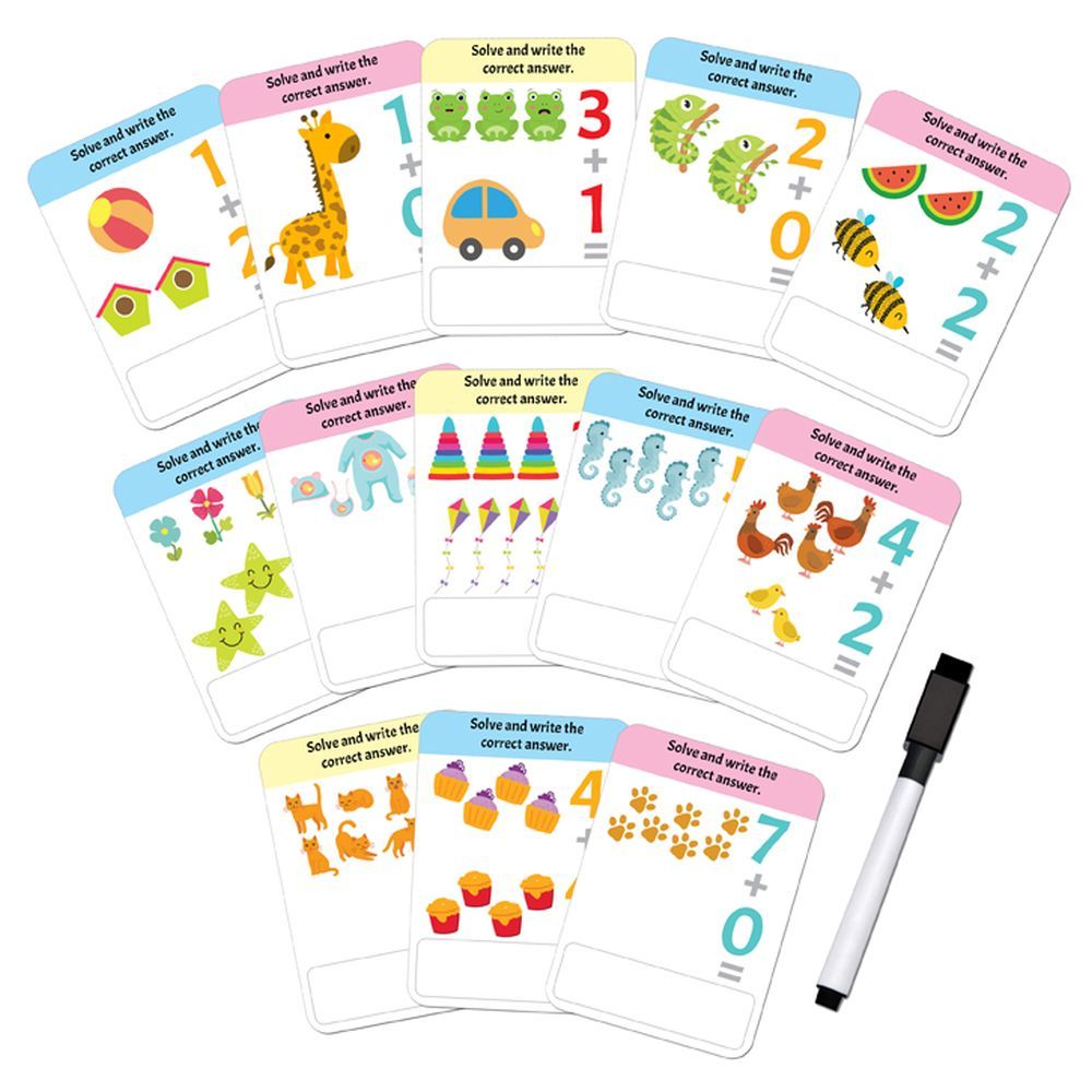 بطاقات تعليمية Addition And Subtraction Flash Cards