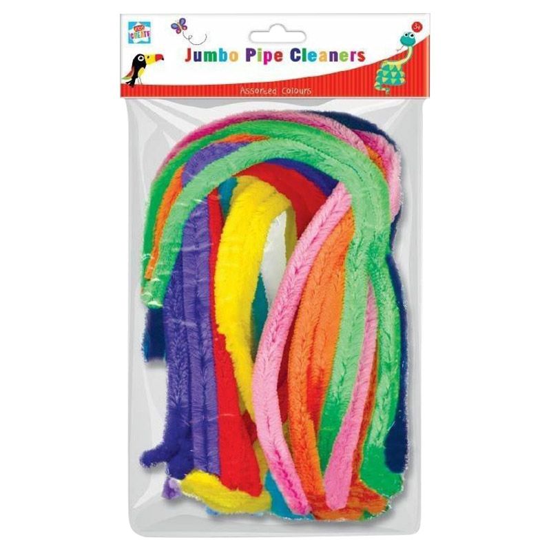 Kids Create - Act, 18 Jumbo Pipe Cleaners