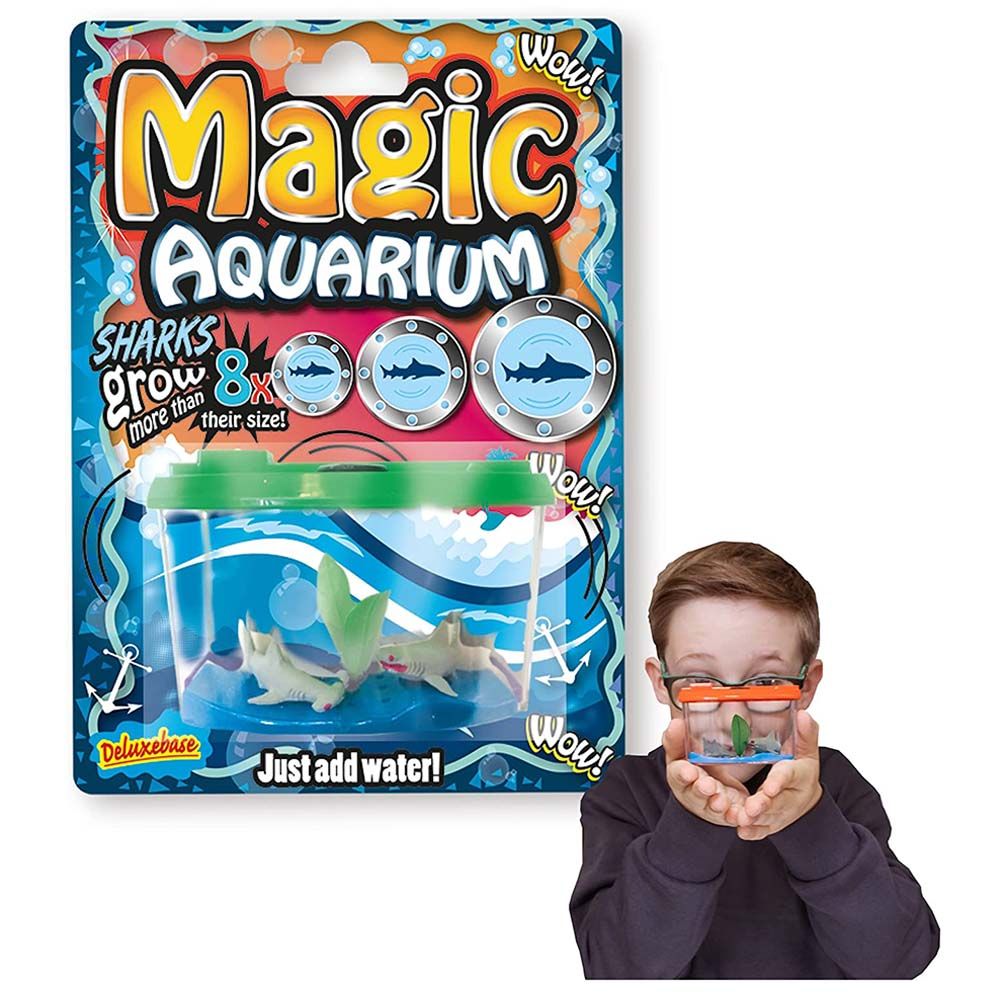 Deluxe Base - Magic Aquarium Fish Tank Play Kit - Shark