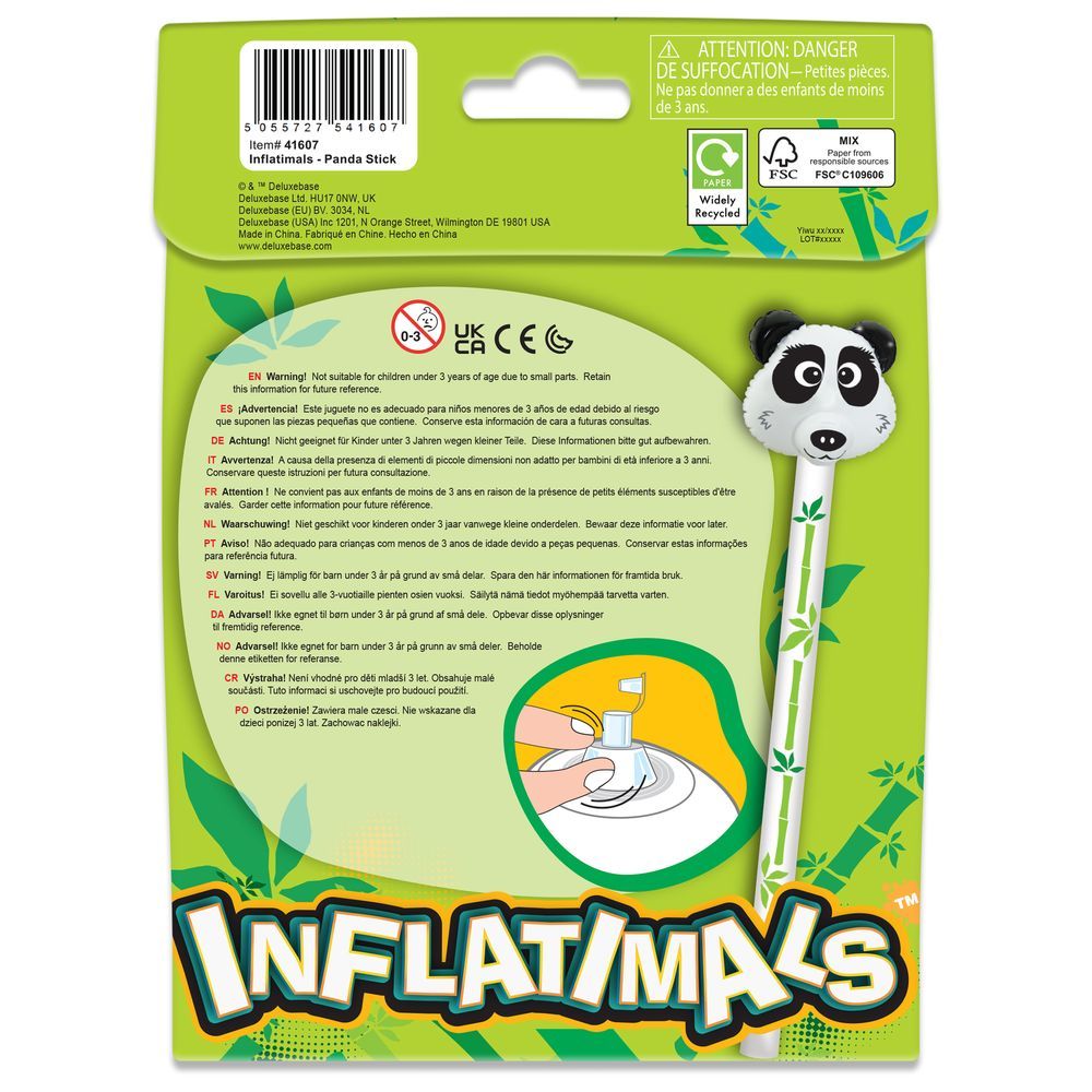 Deluxe Base - Inflatimals - Giant Panda Stick