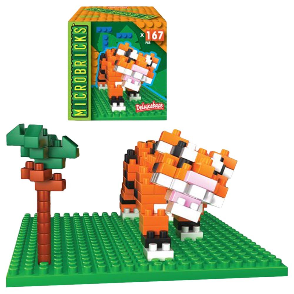 Deluxe Base - Microbricks 167pcs - Tiger