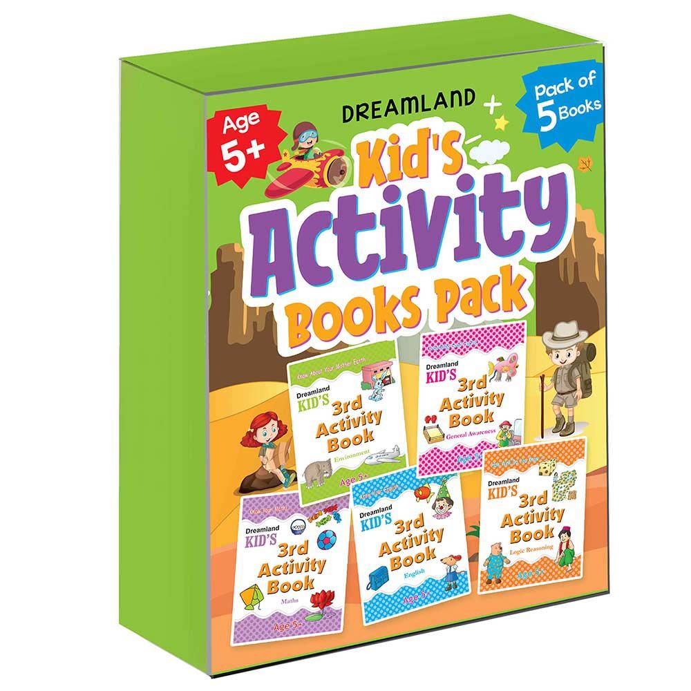 مجموعة كتب Kid's Activity 5+ - عدد 5