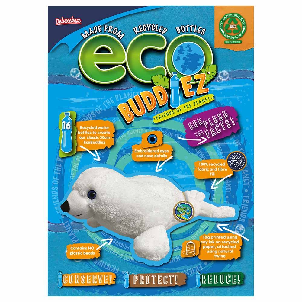 Deluxe Base - Eco Buddiez - Harp Seal - Medium - White