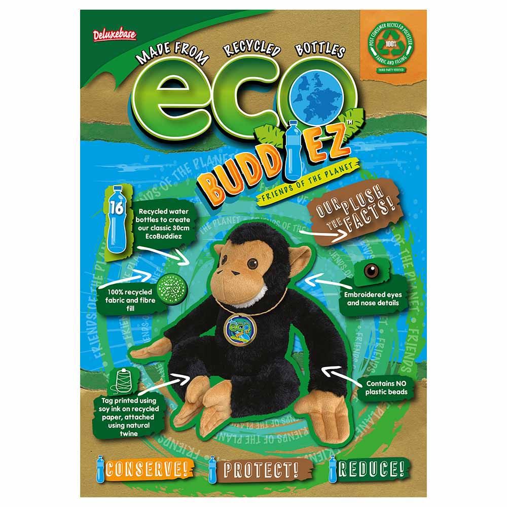 Deluxe Base - Eco Buddiez - Chimp - Medium - Black/Brown