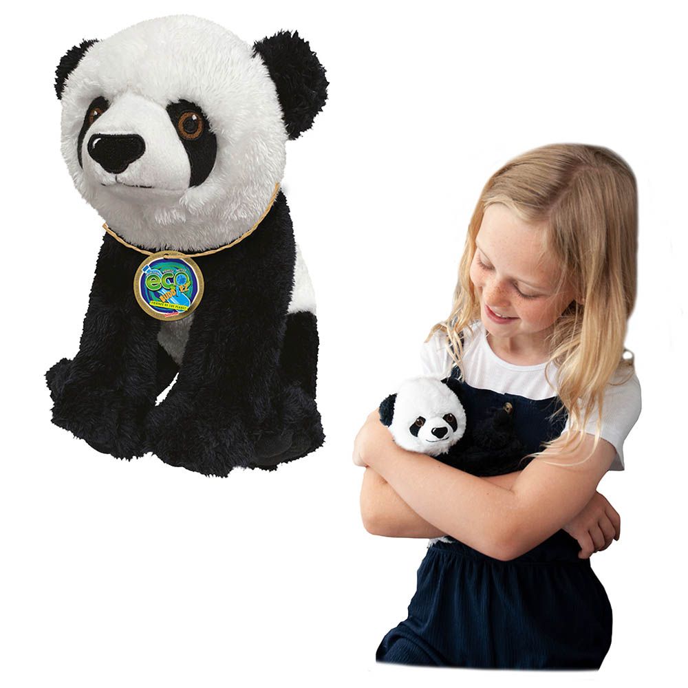 Deluxe Base - Eco Buddiez - Panda - Medium - Black/White