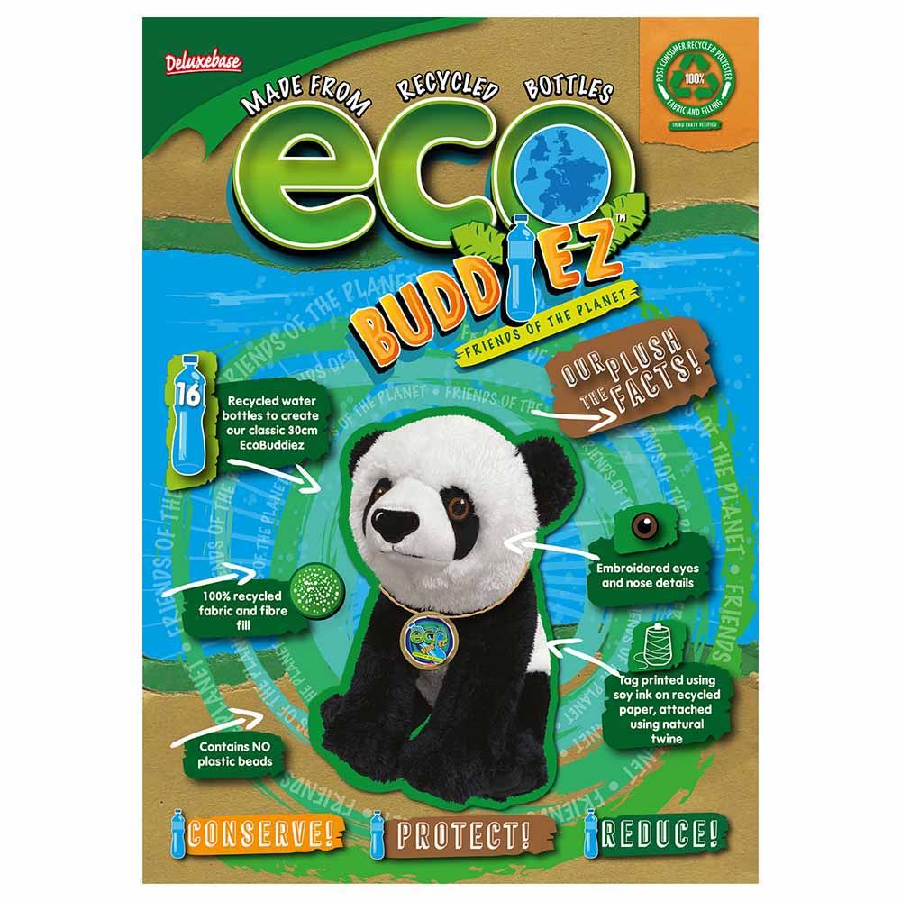 Deluxe Base - Eco Buddiez - Panda - Medium - Black/White